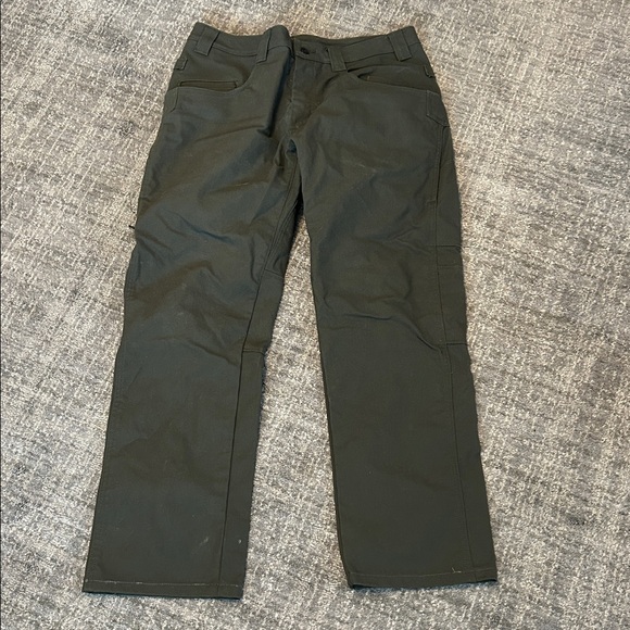Men's 1620 Green Work Pants - Picture 4 of 6